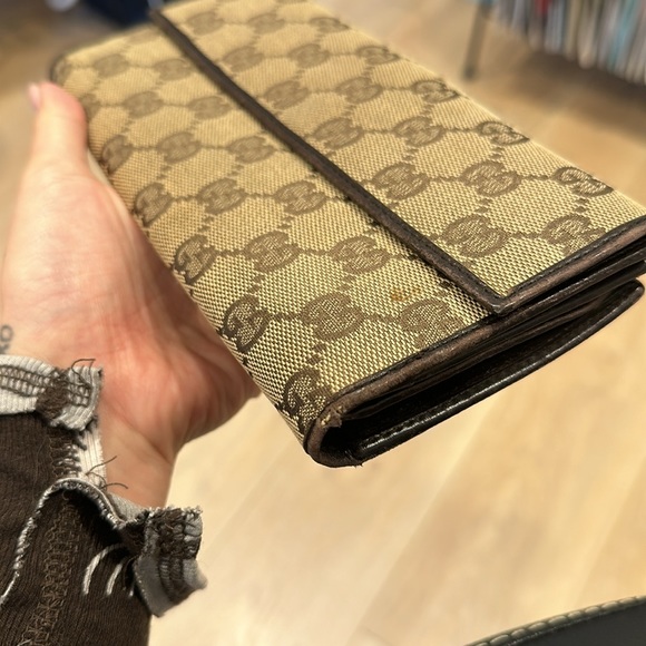 Gucci OPHIDIA LEATHER WALLET - Picture 5 of 8